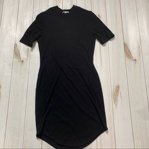 Black Short Sleeve Dress